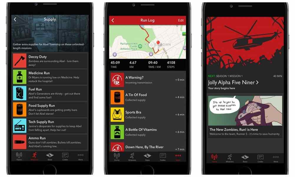 Last but certainly not the least on our list of 10 best workout apps in 2021 is the Zombies Run app.
