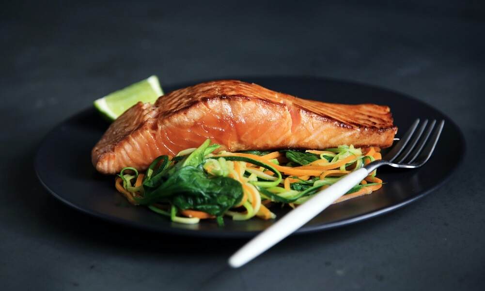 Salmon is one of the foods to take during pregnancy